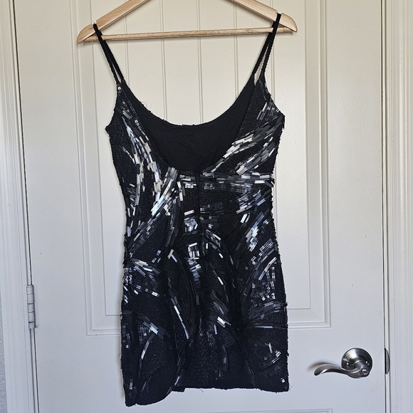 2008 AllSaints Fifi Hand Embroidered Dress - Picture 3 of 12